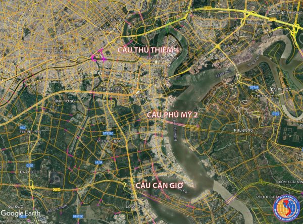 Cầu Phú Mỹ 2 đi qua đất nền Nhơn Trạch